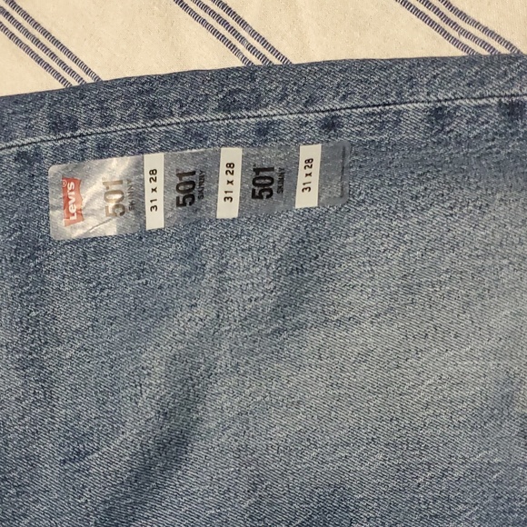 Womens levis 501 button fly skinny - Picture 3 of 4